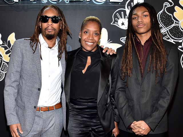 <p>Steven Ferdman/Getty</p> Lil Jon, Nicole Smith and Nathan Smith attends the Pencils Of Promise 2019 Gala on November 04, 2019 in New York City.