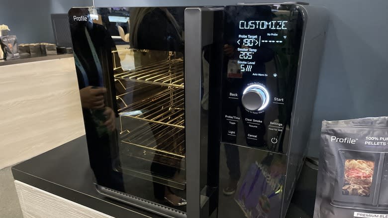 GE Profile Smart Indoor Smoker at CES 2024