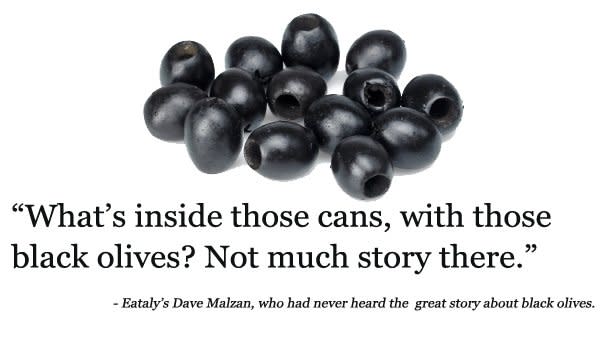 Black olives quote Wrong