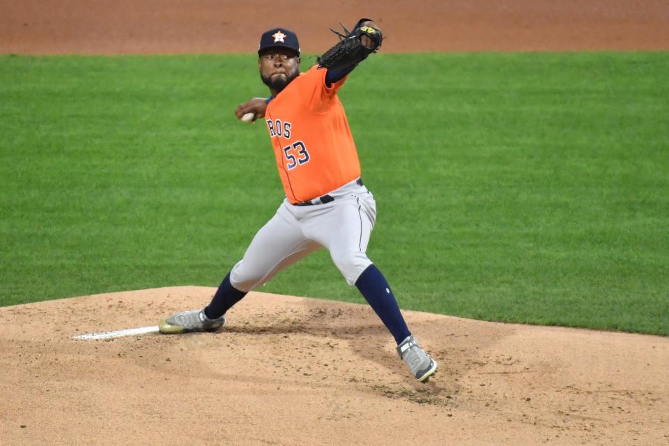 Astros starting pitcher Cristian Javier helped his team no-hit the Phillies, disappearing 94-mph fastball, striking out nine batters, and retiring the last 11 batters he faced.