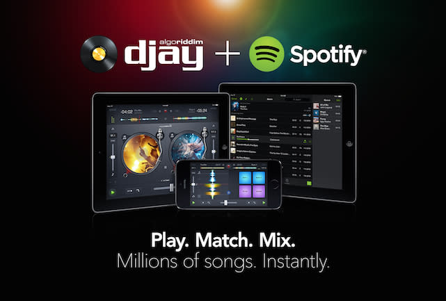 djay 2 + Spotify