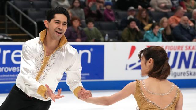 Pairs' leaders Emily Chan, Spencer Howe withdraw from figure