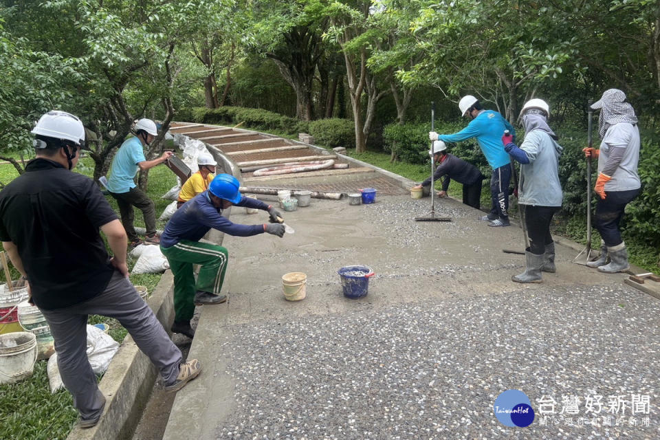 角板山區園全面改善工程。