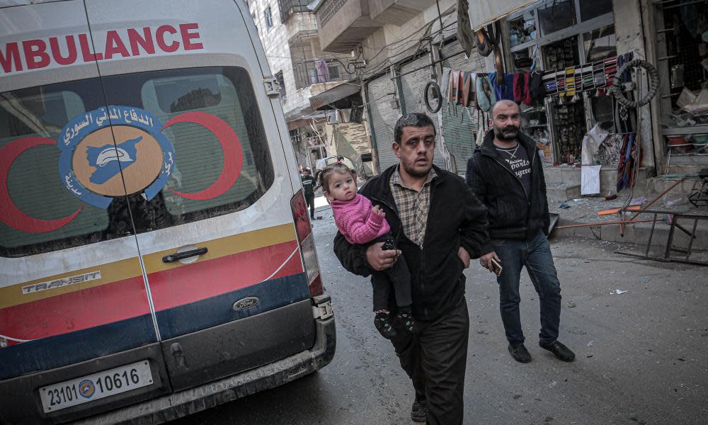 <span>Photograph: Anadolu Agency/Anadolu Agency via Getty Images</span>