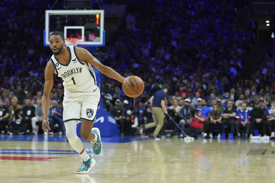 Mikal Bridges。（Photo by Mitchell Leff/Getty Images）