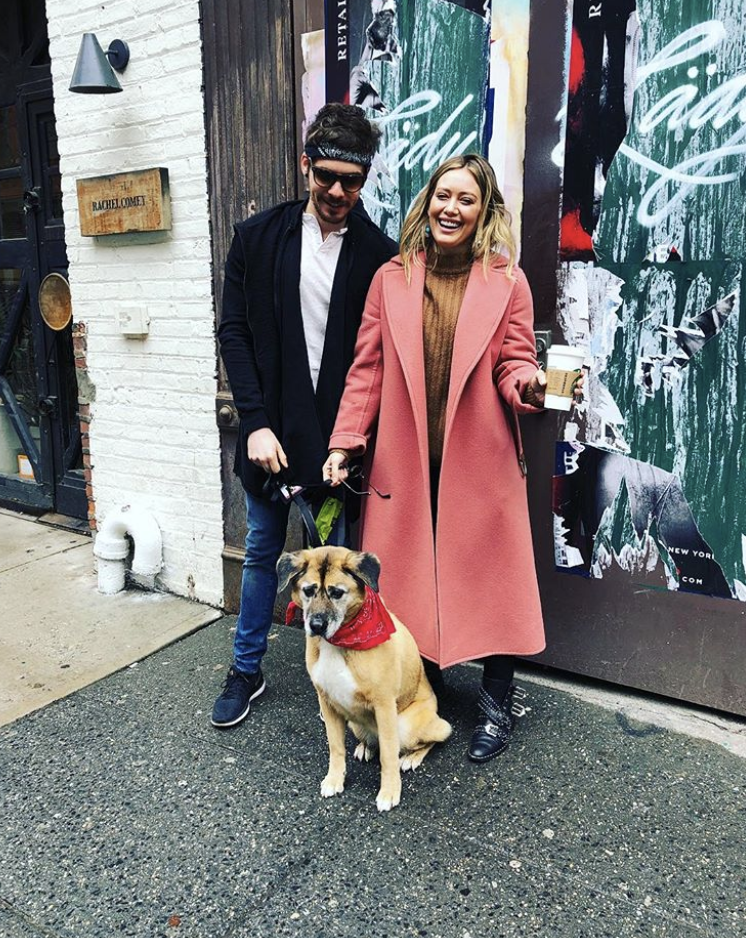 <p>There’s a new Duff in town! “Hey guys! We adopted an old dog!” the<em> Younger</em> star wrote, posing with boyfriend, Matthew Koma, and their latest, mature addition. “Thank you so much @loveleorescue #welovelucy” (Photo: <a rel="nofollow noopener" href="https://www.instagram.com/p/BgEsh_On6pB/?taken-by=hilaryduff" target="_blank" data-ylk="slk:Hilary Duff via Instagram;elm:context_link;itc:0;sec:content-canvas" class="link ">Hilary Duff via Instagram</a>) </p>
