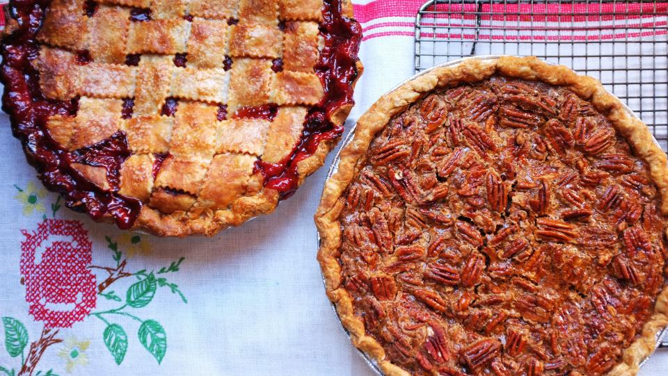 Sour Cherry and Pecan Pie: Bubby's