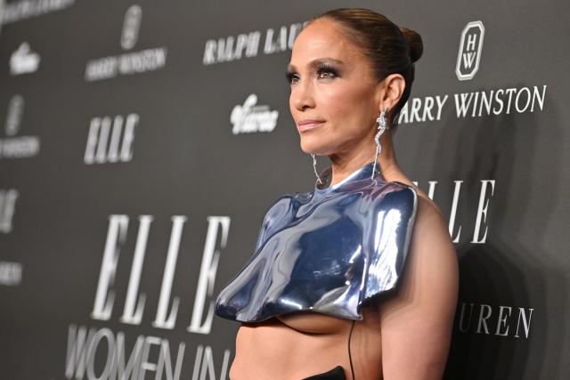 Jennifer Lopez Wore Grace Ling To The Elle 2023 Women In Hollywood  Celebration