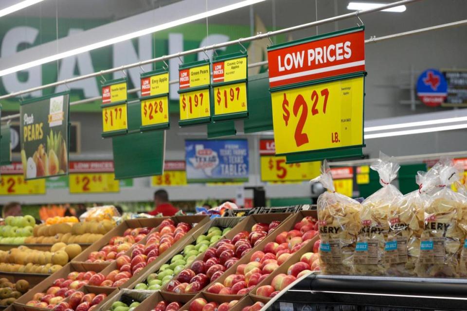 El interior del nuevo local de H-E-B en Frisco, Texas, visto el martes 20 de septiembre de 2022.