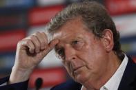 Football Soccer - EURO 2016 - England News Conference - Auberge du Jeu de Paume, Chantilly, France - 28/6/16 England head coach Roy Hodgson during the press conference REUTERS/Lee Smith Livepic