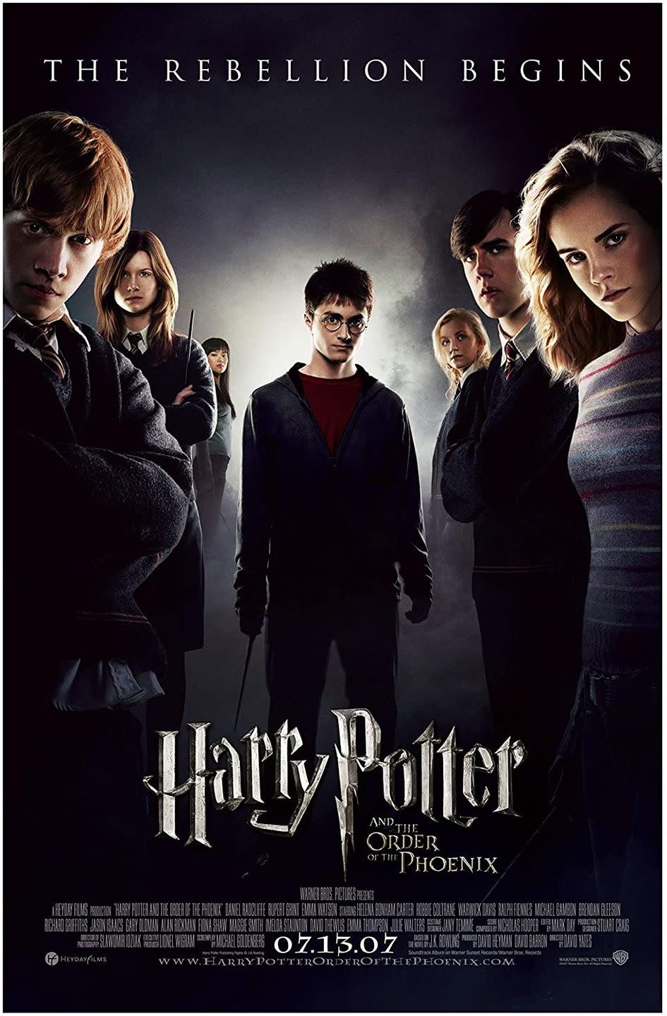 7) Harry Potter and the Order of the Phoenix (2007)