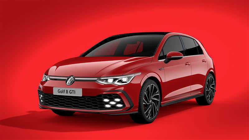 The Golf 8 GTI熱血魅力限定版。（圖／Volkswagen提供）