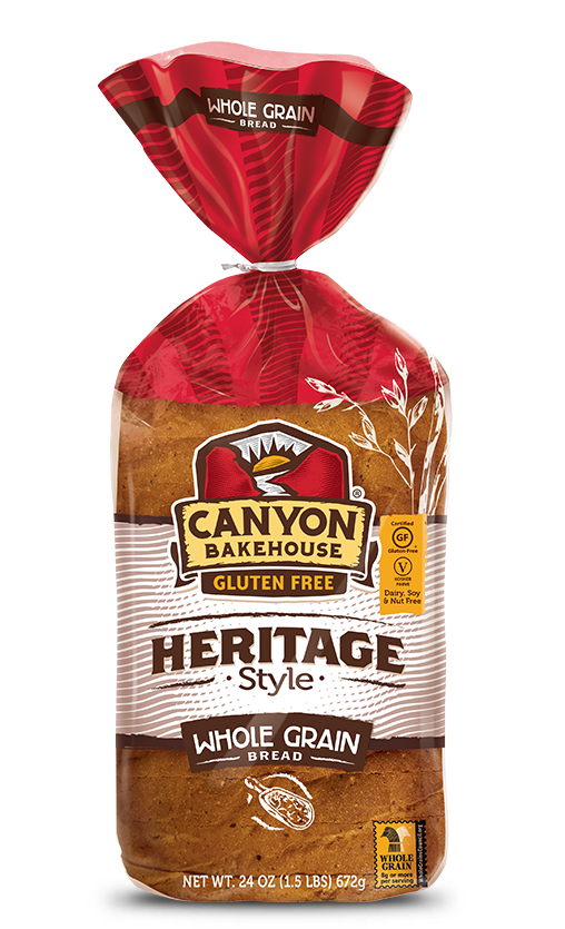 7) Canyon Bakehouse Gluten-Free Heritage Style Whole-Grain Bread