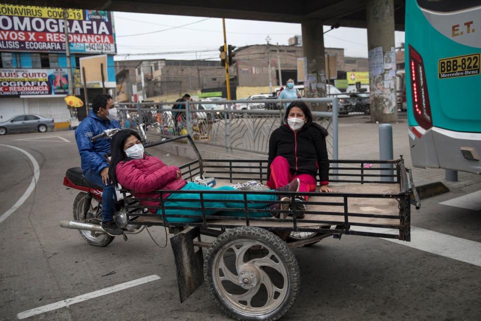 Miles de peruanos quedaron bajo la línea de pobreza tras la fuerte recesión por la pandemia