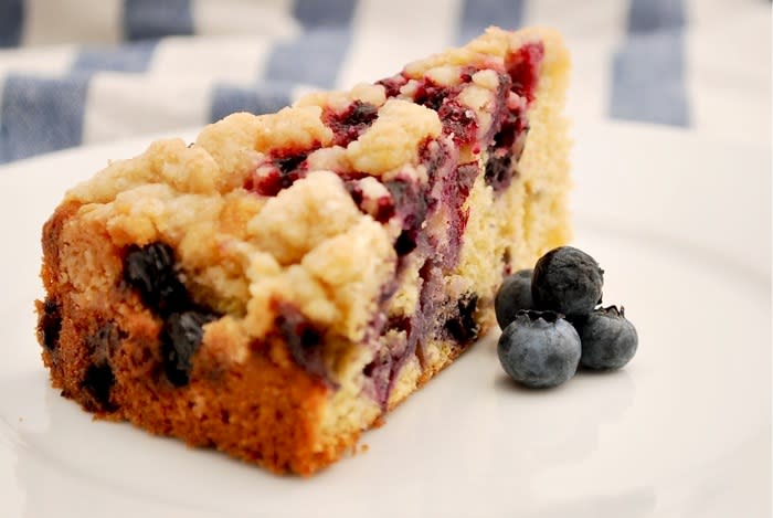 Blueberry Lime Buckle