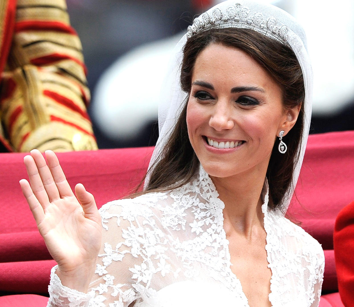 The Bobbi Brown eyeliner the Duchess of Cambridge wore on her wedding day is also a favorite among Nordstrom shoppers. (Photo: Getty Images)