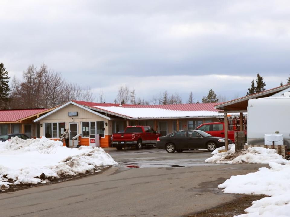 Neighbours have complained about criminal activity taking place at Highland Motel in North Sydney, but the owner denies it. (Erin Pottie/CBC - image credit)