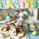 <p>This chocolatey, tasty treat is SO easy to make</p><p><strong>Recipe: <a href="https://www.goodhousekeeping.com/uk/food/recipes/a568023/easter-bark/" rel="nofollow noopener" target="_blank" data-ylk="slk:Easy Chocolate Easter Bark" class="link rapid-noclick-resp">Easy Chocolate Easter Bark</a></strong></p>