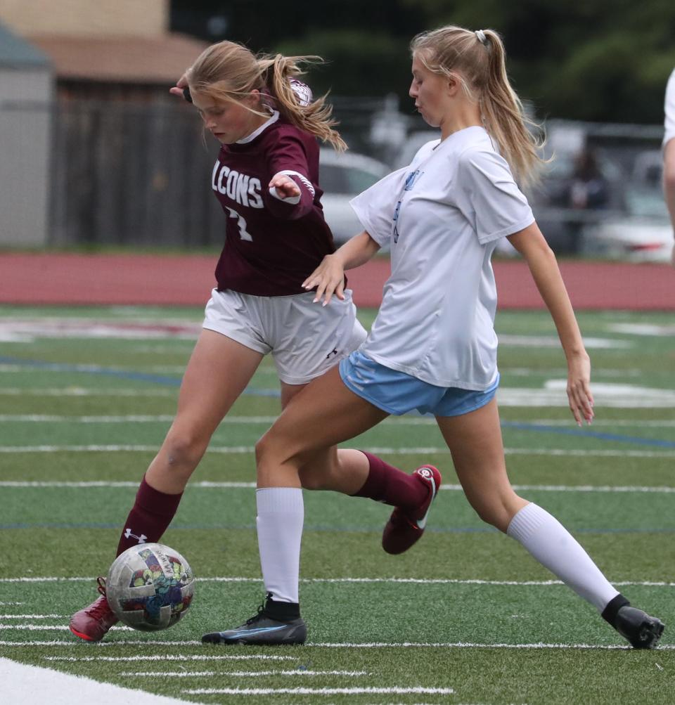 Albertus Magnus tied Immaculate Heart Academy in this year's rematch.