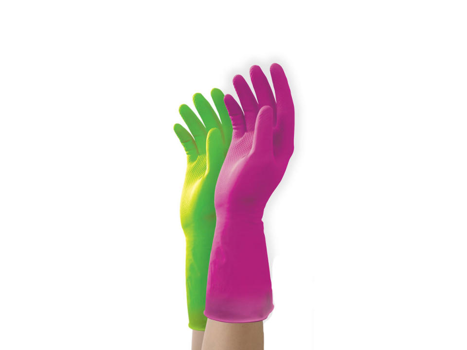 Mr. Clean Reusable Latex Gloves, Set of 2