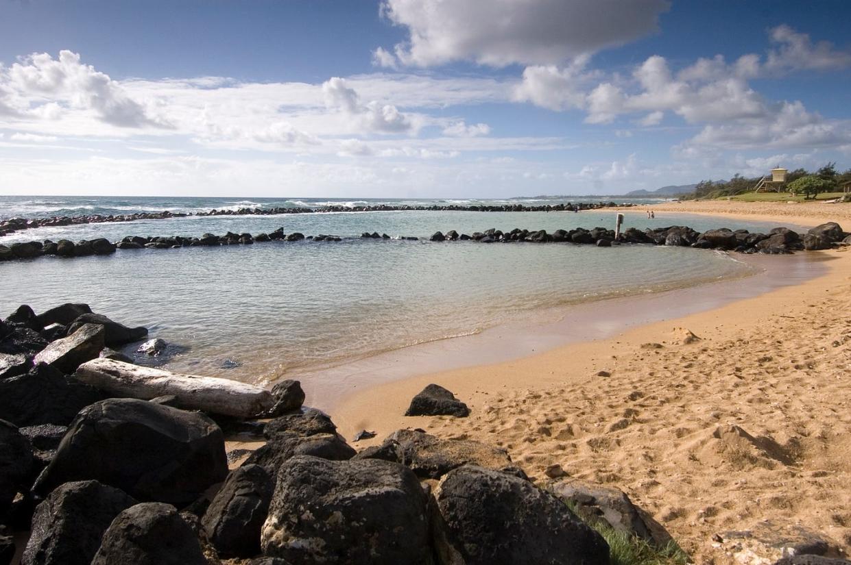 wailua river state park, lydgate beach