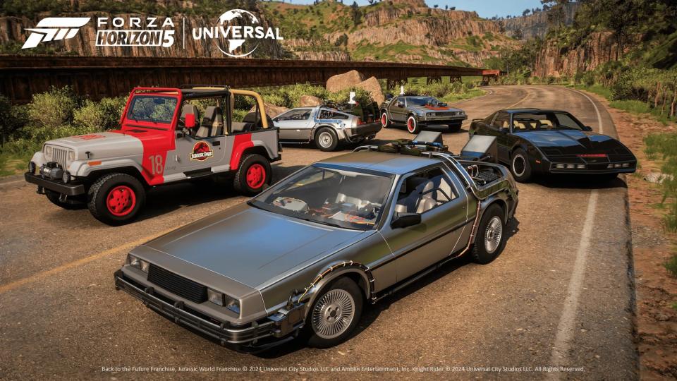 Image of the Forza Horizon 5 Modern Horizons update.