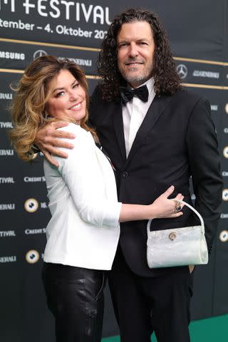 Andreas Rentz/Getty Shania Twain and husband Frédéric Thiébaud in Zurich in September 2020