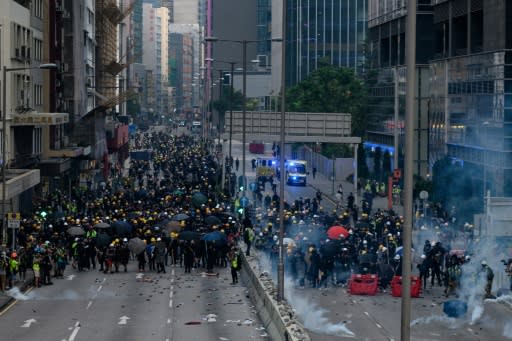 Saturday's face-off underscored the dangerous deadlock into which Hong Kong has sunk -- with the government unmoving in the face of protester demands, and demonstrators stubbornly refusing to leave the streets