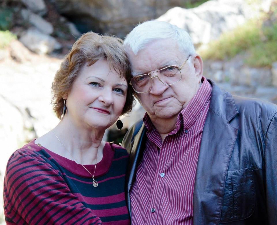 Tommy and Katherine Barron, an Alabama couple who died within hours of each other Jan. 24, 2024.