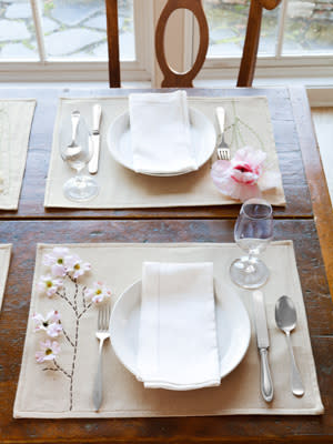2. Polished Placemats