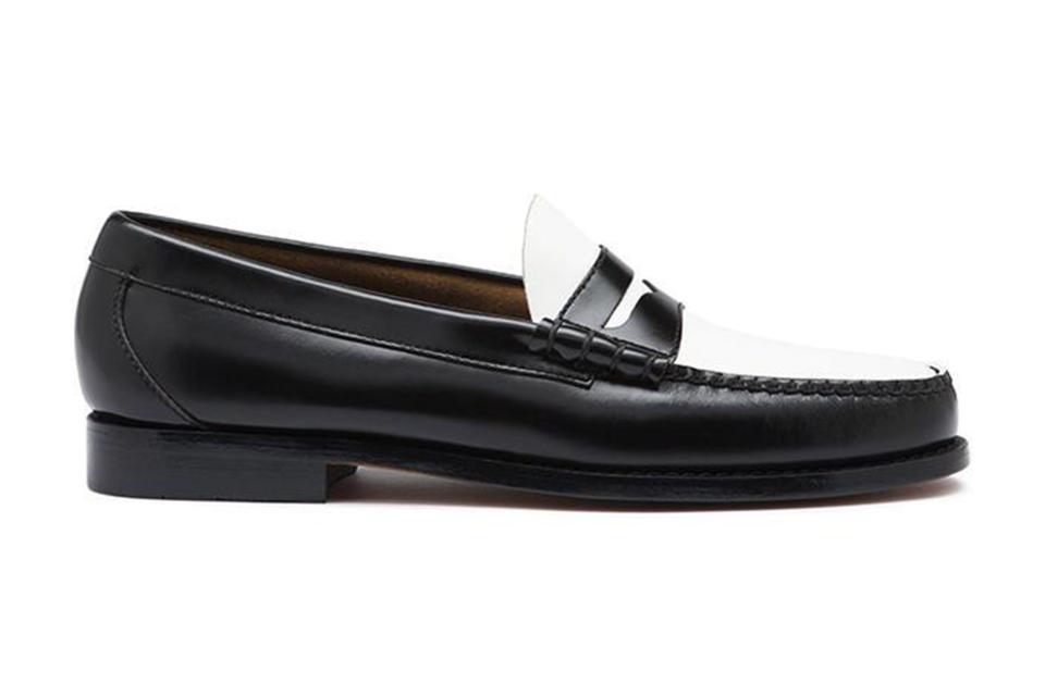 G.H. Bass & Co. "Larson" colorblock Weejuns penny loafers