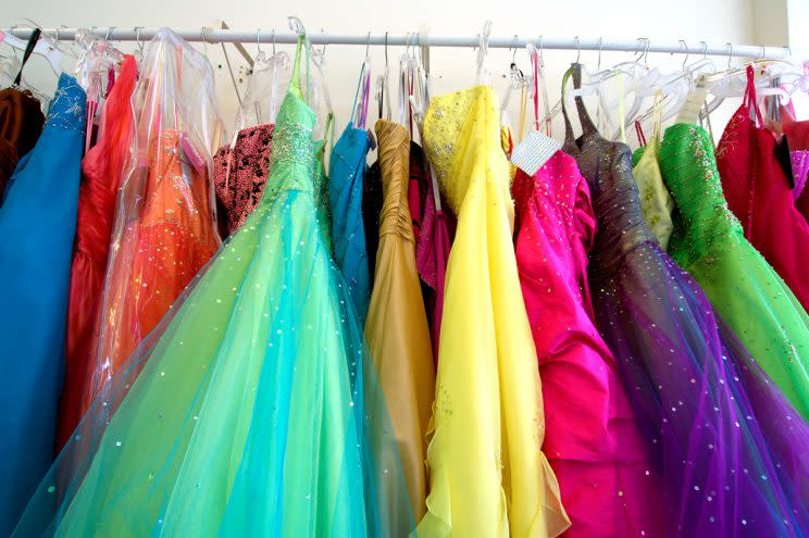 Prom dresses. (Photo: Getty Images)