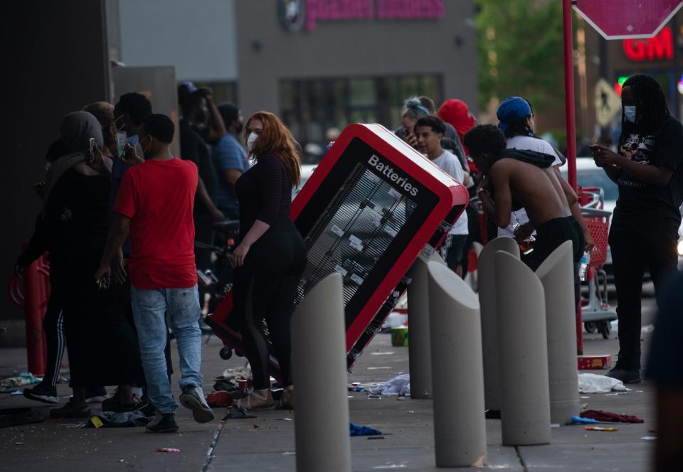 Target Minneapolis protest