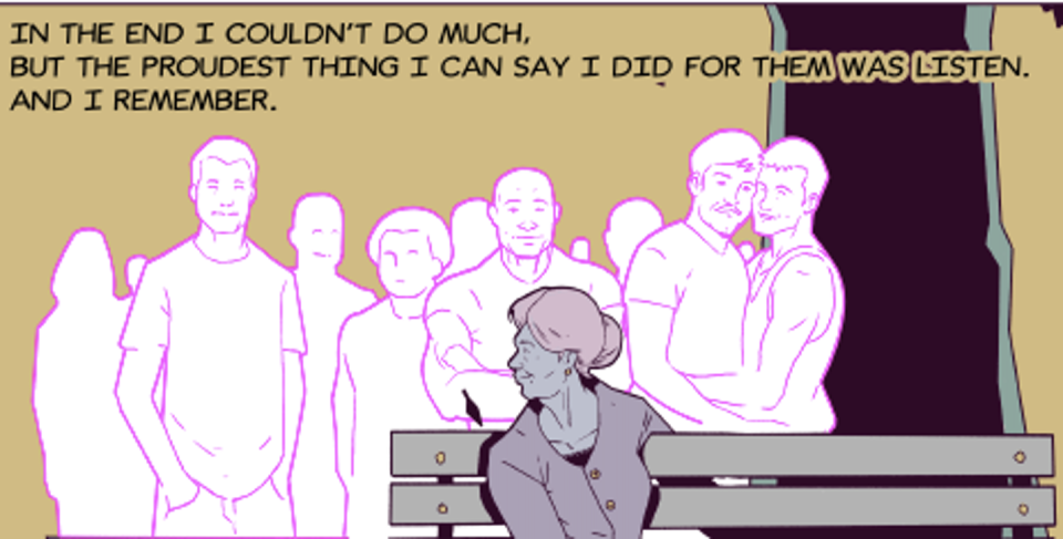 <span class="caption">Excerpt from the comic ‘Remember’ by David Winters.</span> <span class="attribution"><span class="source">(David Winters)</span>, <span class="license">Author provided</span></span>