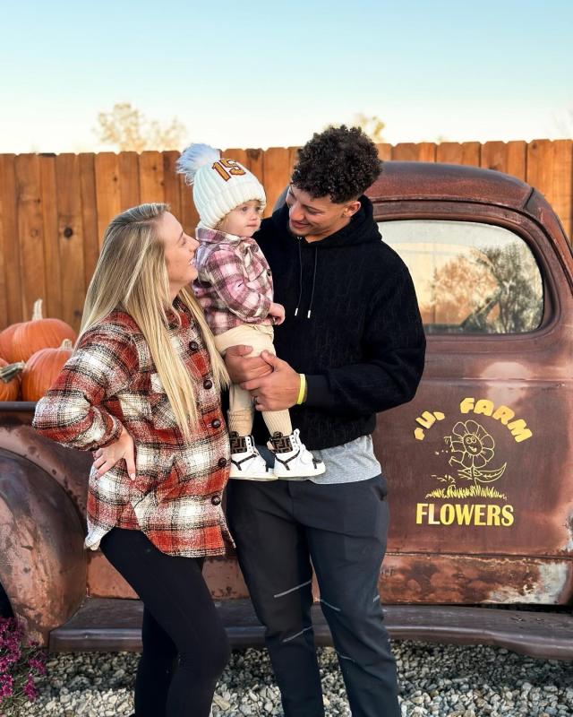 Patrick Mahomes and Brittany don the least scary Halloween costume: What  did the Mahomes family dress up as?