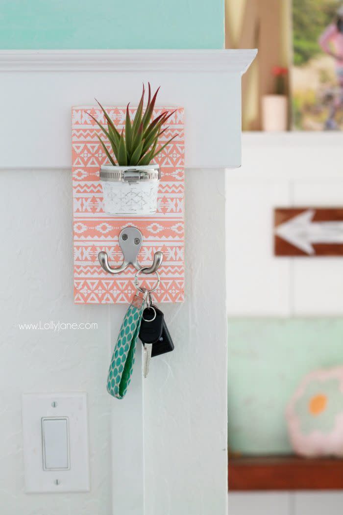 Succulent Key Holder