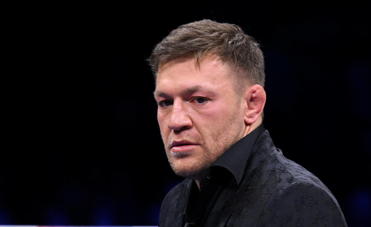 Conor McGregor, champion de MMA ici en mai 2023, est accusé d’agression sexuelle.