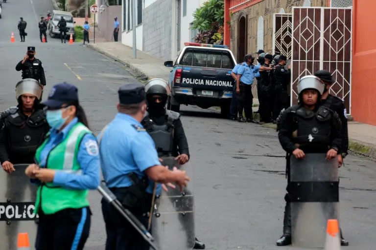 Nicaraguan police enter the residence of a bishop who is critical of Ortega