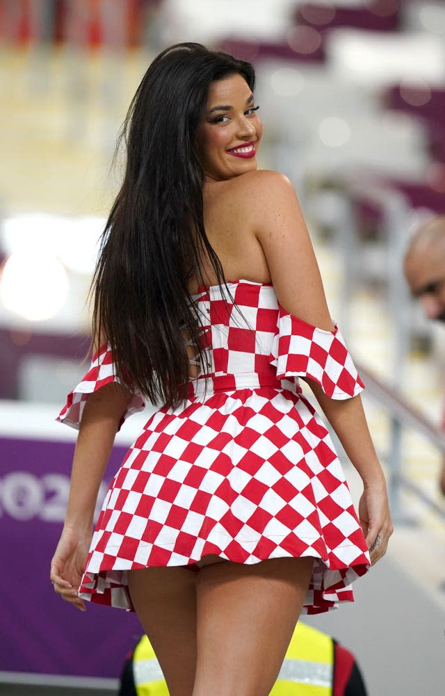 Model Ivana Knoll Insists She Does Not Fear Arrest Over Daring World Cup Outfits 