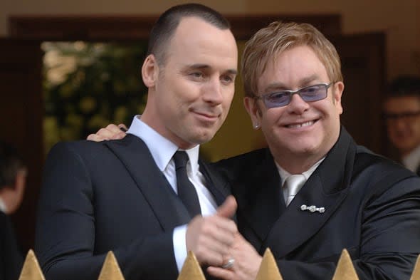 Sir Elton John and David Furnish - Civil Partnership Ceremony - The Guildhall - Windsor