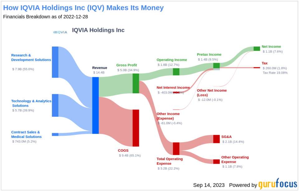 IQVIA Holdings (IQV): A Modestly Undervalued Gem?