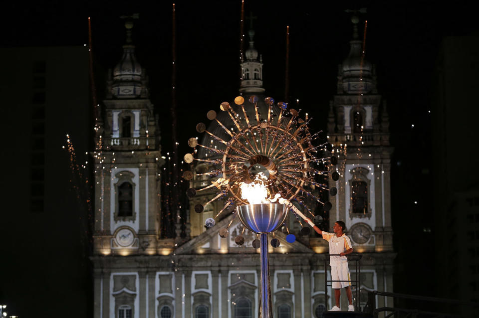 Opening ceremony at 2016 Summer Olympics