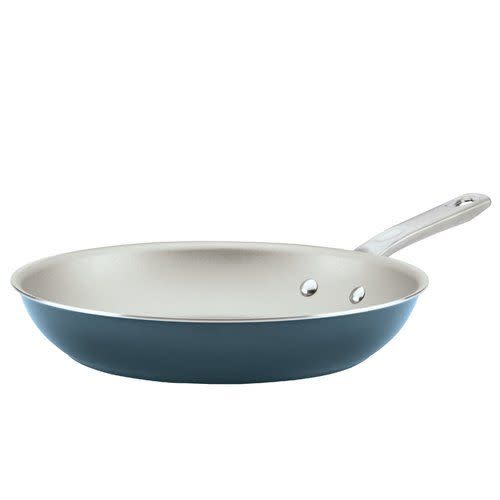 2) Porcelain Enamel Nonstick Skillet