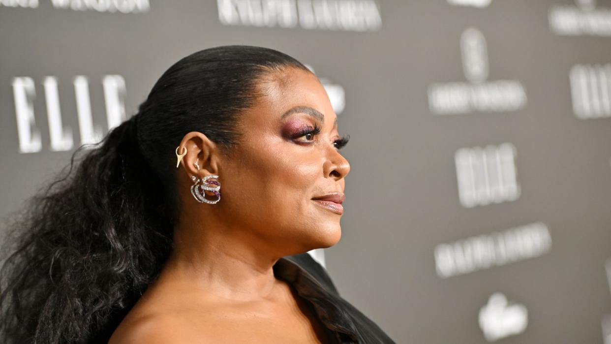 taraji p henson at elle's 2023 women in hollywood celebration presented by ralph lauren, harry winston and viarae arrivals