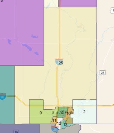 South Dakota Legislative District 25 encompasses rural Minnehaha County and Moody County.