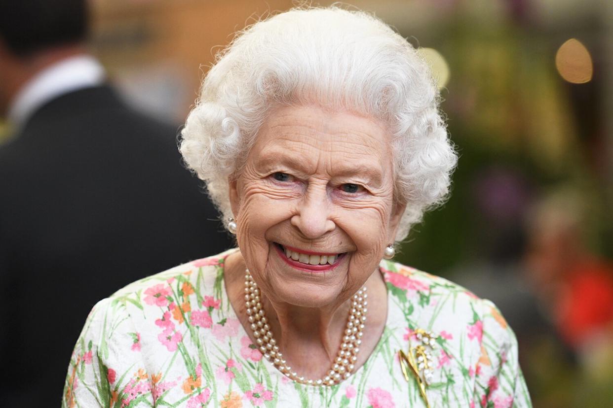 Queen Elizabeth II attends an event in celebration of The Big Lunch initiative at The Eden Project during the G7 Summit on June 11, 2021 in St Austell, Cornwall, England. UK Prime Minister, Boris Johnson, hosts leaders from the USA, Japan, Germany, France, Italy and Canada at the G7 Summit.