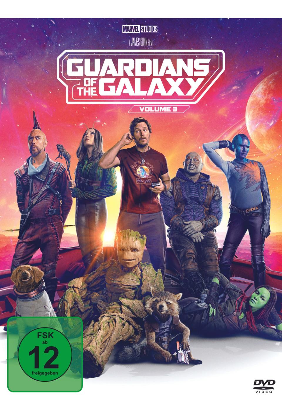 Ein letzter Auftritt für die "Guardians", wie wir sie kennen: In "Guardians of the Galaxy: Volume 3" steht den Hütern der Galaxie wieder einmal ein episches Abenteuer bevor, nach dem Film werden sich aber einige Schauspielerinnen und Schauspielerinnen aus dem Marvel Cinematic Universe verabschieden. (Bild: Disney / Leonine)