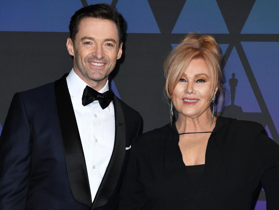 Hugh Jackman and Deborra-lee Furness attend the 10th Annual Governors Awards gala hosted by the Academy of Motion Picture Arts and Sciences at the the Dolby Theater at Hollywood & Highland Center in Hollywood, California on November 18, 2018