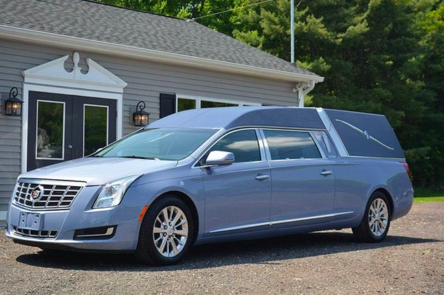 The driver of a Chrysler minivan hearse tried to justify that he had two passengers in the HOV lane, as he was transporting a dead body. (Photo: Courtesy of Twitter/NHP Southern Command)