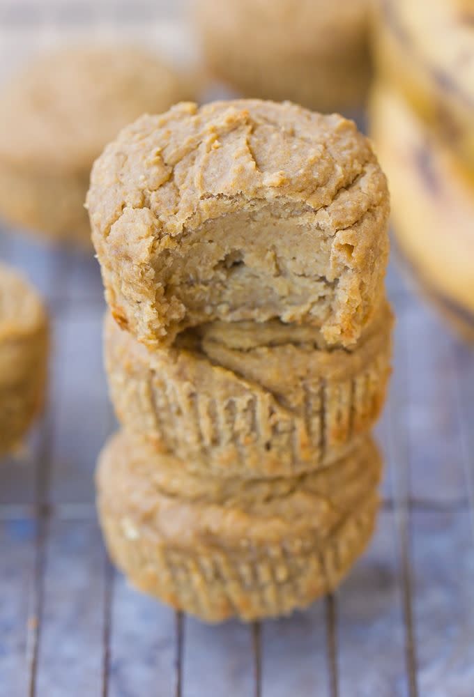 Flourless Banana Muffins